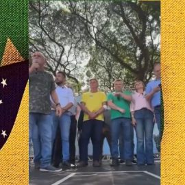 Bolsonaro sobe em palanques com candidatos em Londrina e Maringá