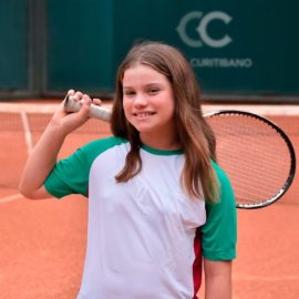 Sofia Mendonça e Gustavo Almeida vencem torneio profissional de tênis em Curitiba