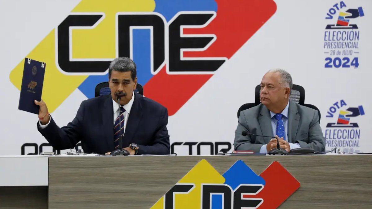 Maduro pede à Justiça da Venezuela que faça perícia das atas eleitorais