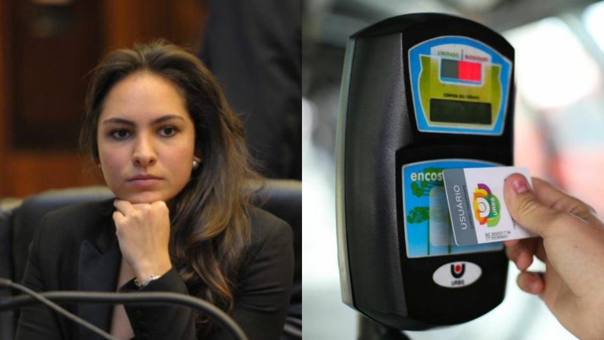 Maria Victória propõe congelar tarifa de ônibus, reduzir a R$ 1 aos fins de semana e criar VLTs ligando Curitiba ao aeroporto.