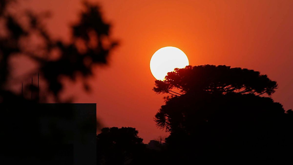 Previsão do tempo para Curitiba hoje (20/08/2024), segundo o Climatempo