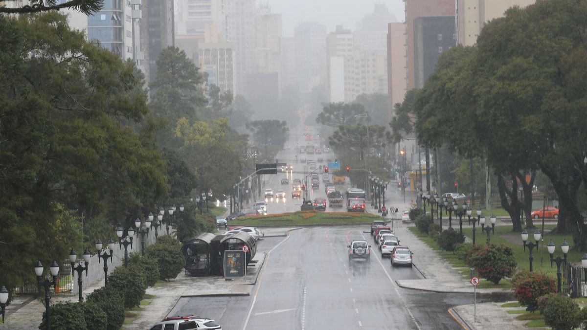 Previsão do tempo para Curitiba hoje (08/08/2024), segundo o Climatempo