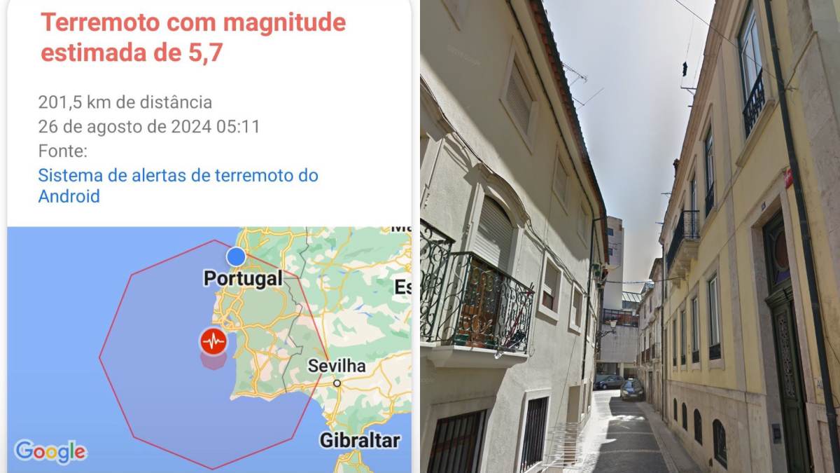 Paranaense revela susto ao ser acordado com terremoto em Portugal: “Prédio tremendo”