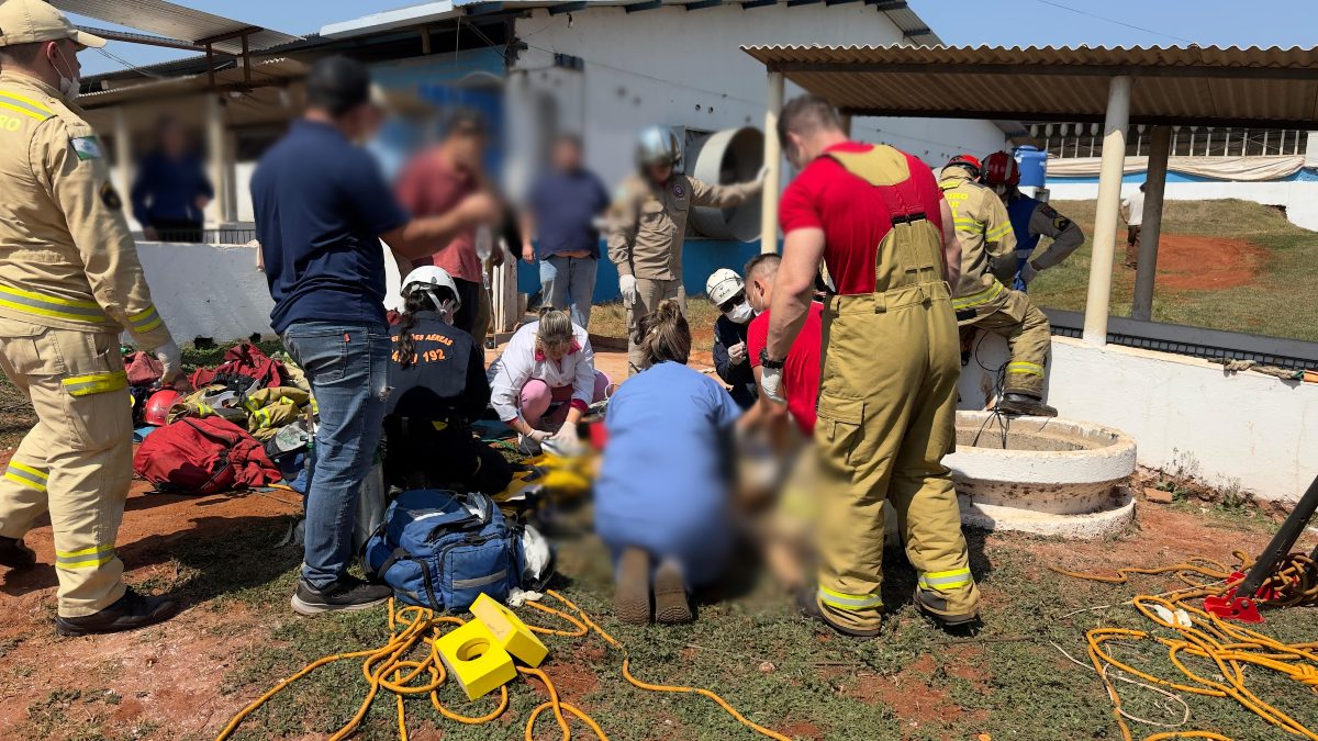 Trabalhador morre após cair em fosso em uma granja de porcos no Paraná
