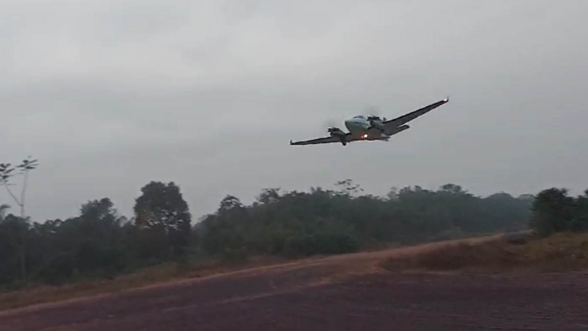 Avião caiu a 7 quilômetros de distância do ponto de decolagem