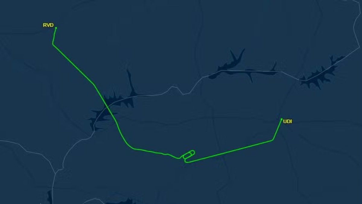 Avião da VOEPASS com 38 passageiros faz pouso técnico em Uberlândia (MG)