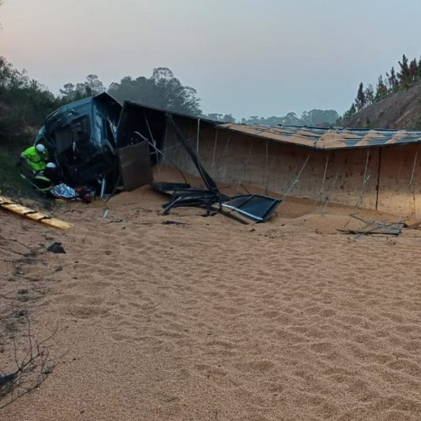 Criança vítima de acidente em Rio Branco do Sul