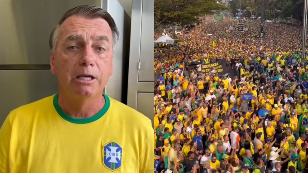 Bolsonaro vai a hospital, mas depois comparece em ato na Avenida Paulista 