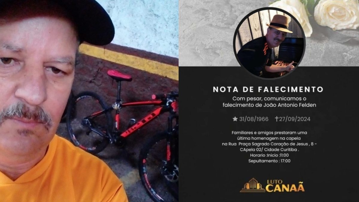 Ciclista morre após colidir em árvore no bairro São Lourenço 