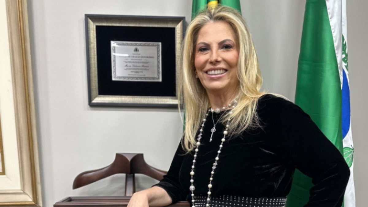 Cida Borghetti é mãe de maria victoria