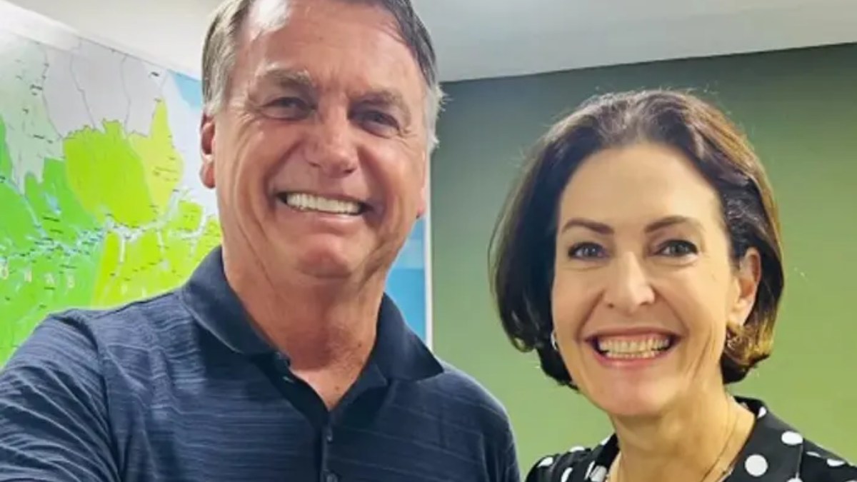 Cristina Graeml em foto com Jair Bolsonaro em Brasília 