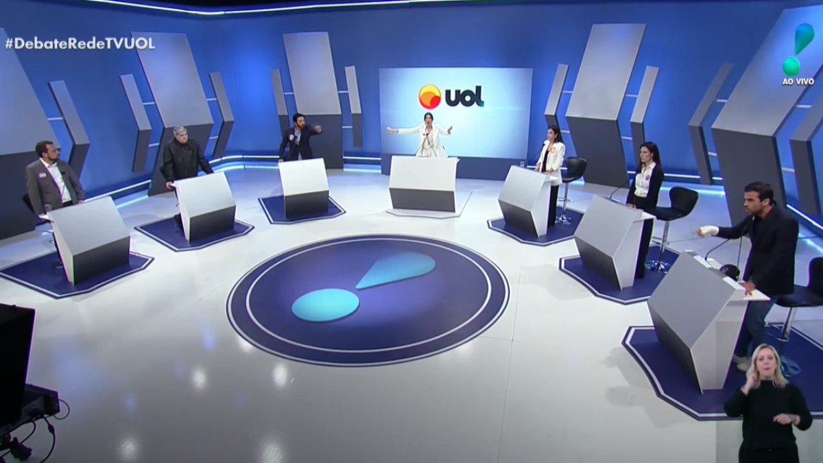 debate redetv portal UOL 