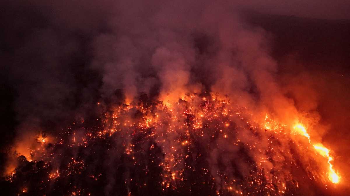 América do Sul quebra o recorde de incêndios anuais