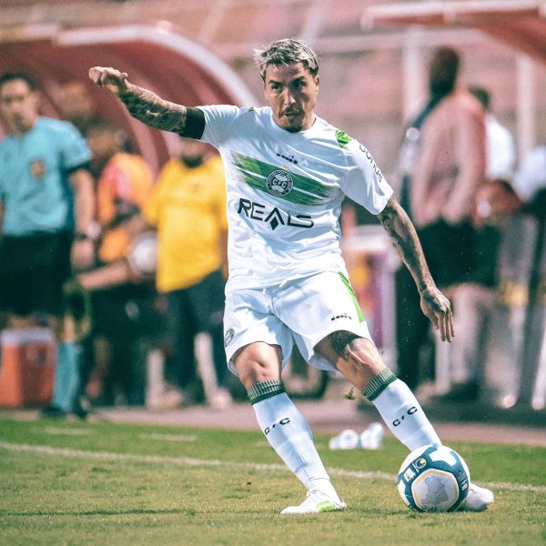 Sebastian Gómez em Coritiba x Goiás, pela Série B de 2024