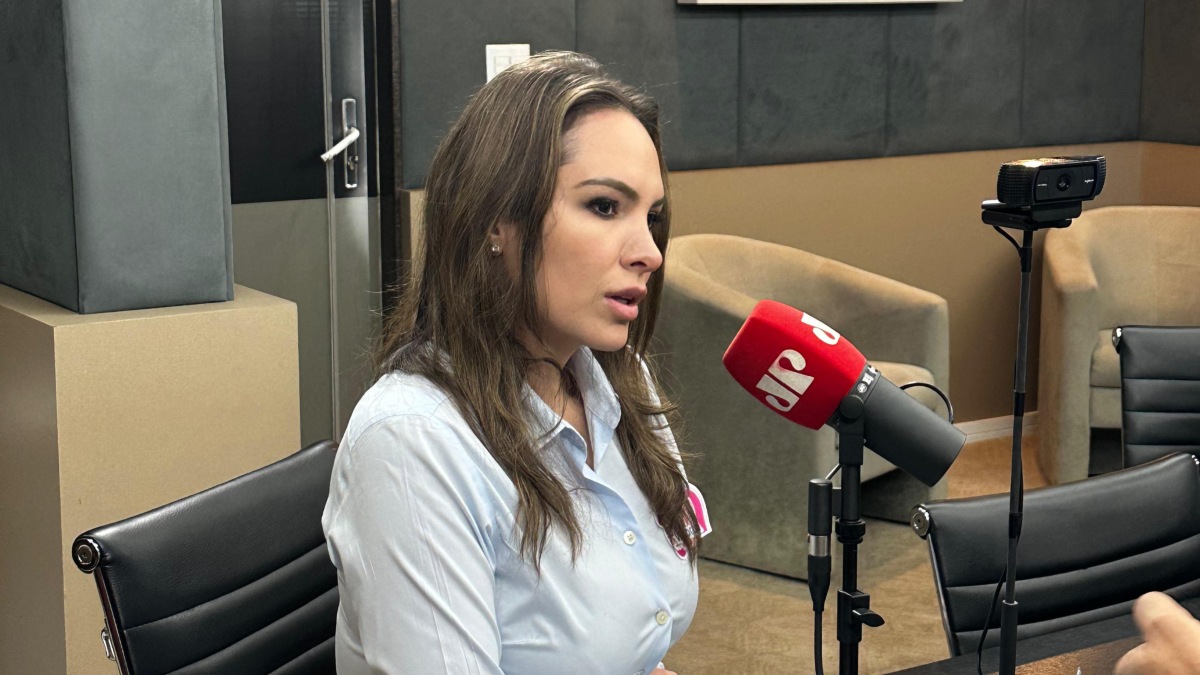 Maria Victoria participa de série de sabatinas na Jovem Pan News 