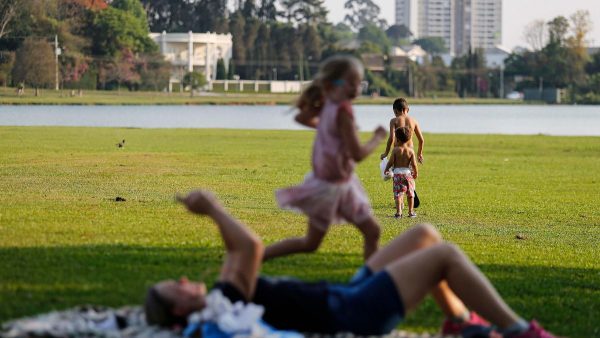 Alerta laranja temporal no Paraná