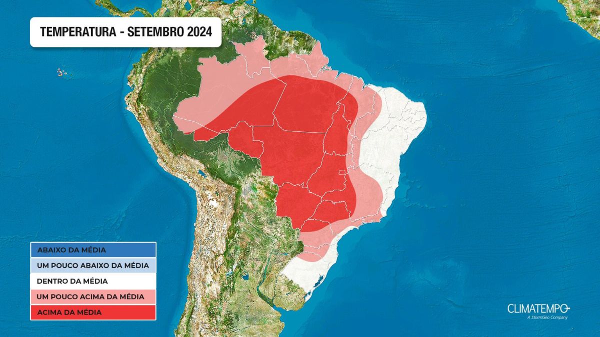 Calor intenso, pouca chuva e seca; veja previsão do tempo para setembro no PR