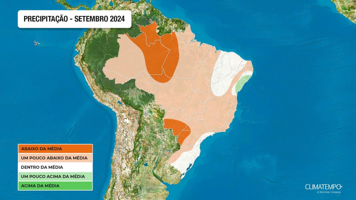 Calor intenso, pouca chuva e seca; veja previsão do tempo para setembro no PR