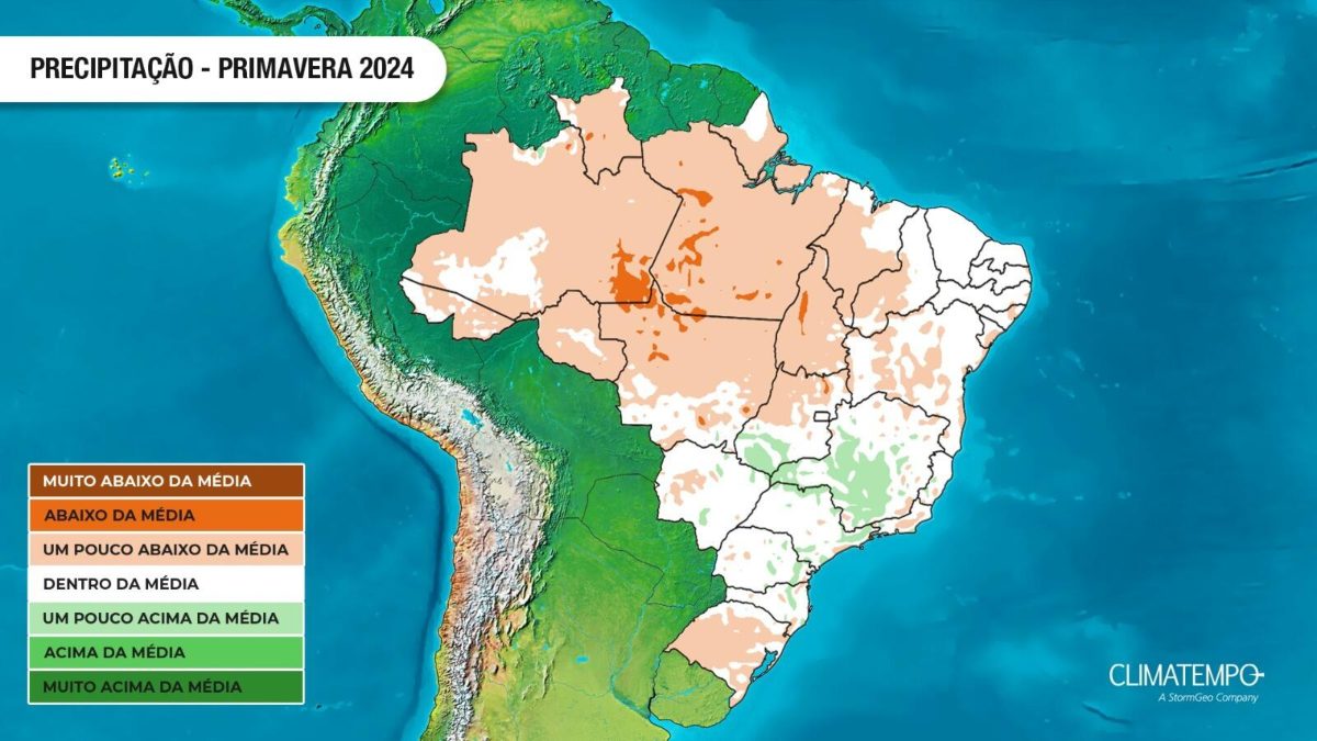 Primavera no Paraná terá chuvas frequentes e calor; veja previsão