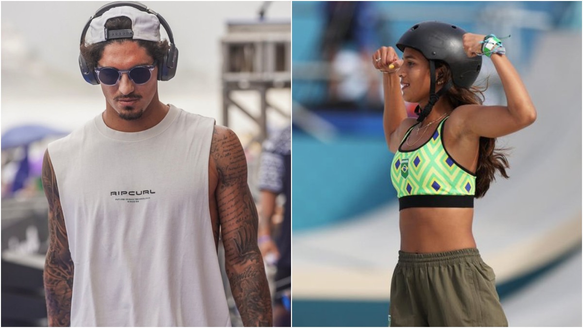 roupas esportes gabriel medina e rayssa leal 