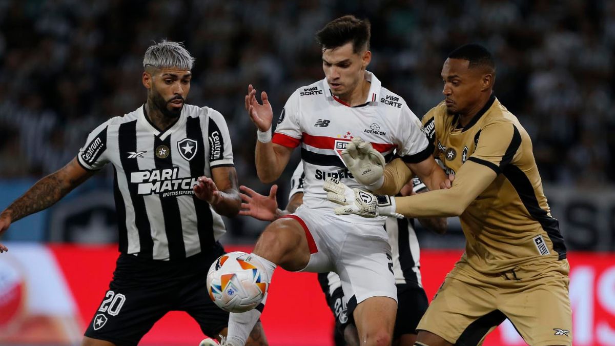 São Paulo x Botafogo Libertadores Jogos de hoje (25/09/2024) Onde assistir Transmissões