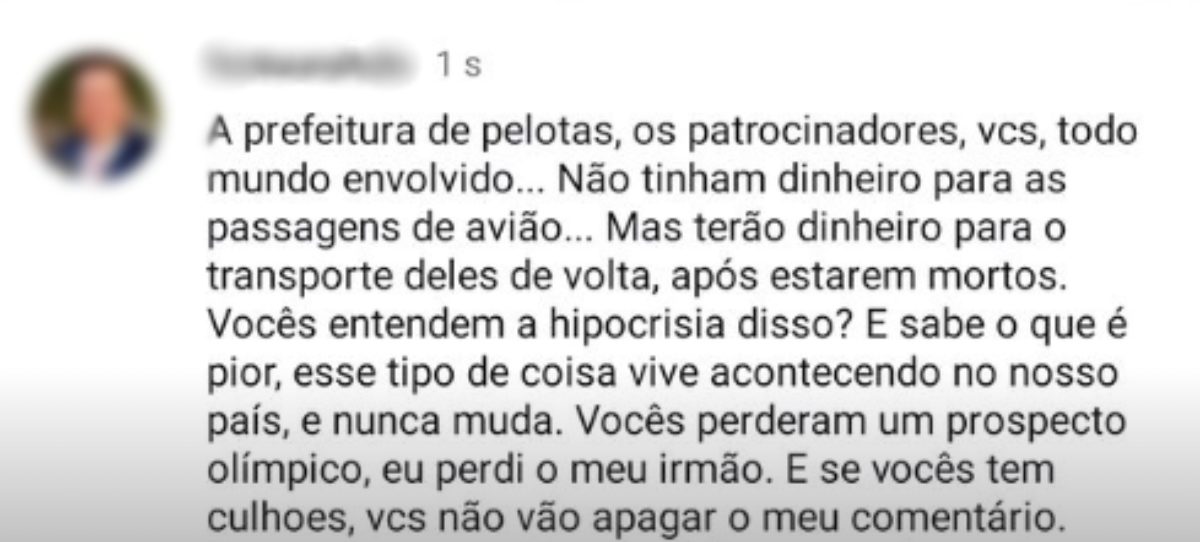 Irmão de vítima de acidente na BR-376 critica entidades do Remo: “Hipocrisia”