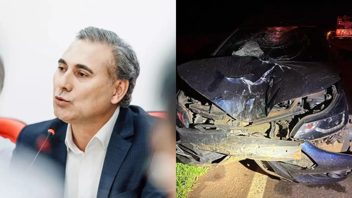 Prefeito dirigia carro oficial envolvido em acidente com morte na PR-484