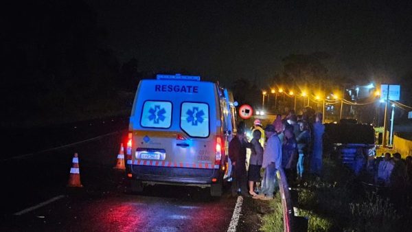 Ônibus bate em árvore na João Gualberto