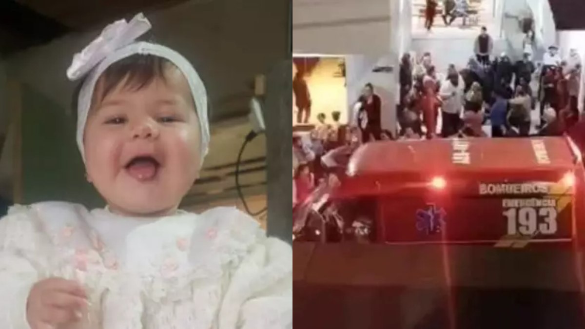 Bebê de 9 meses, dada como morta, mexe mão em velório e é levada para hospital