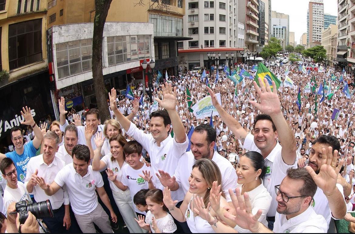 Campanha de Eduardo Pimentel em Curitiba