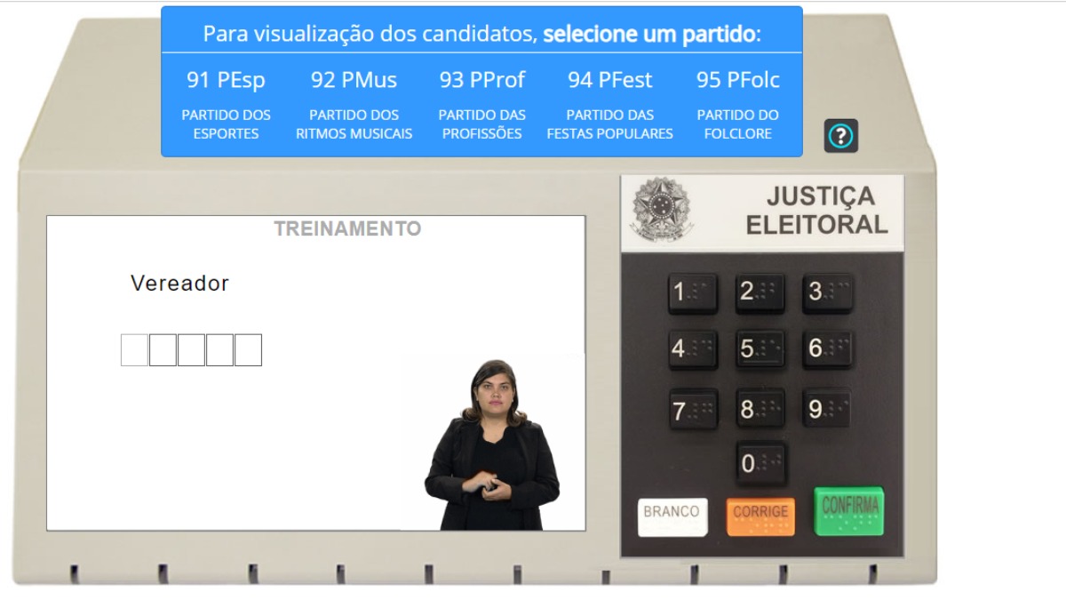 serão votados dois candidatos