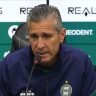 Técnico do Coritiba, Jorginho concede entrevista coletiva