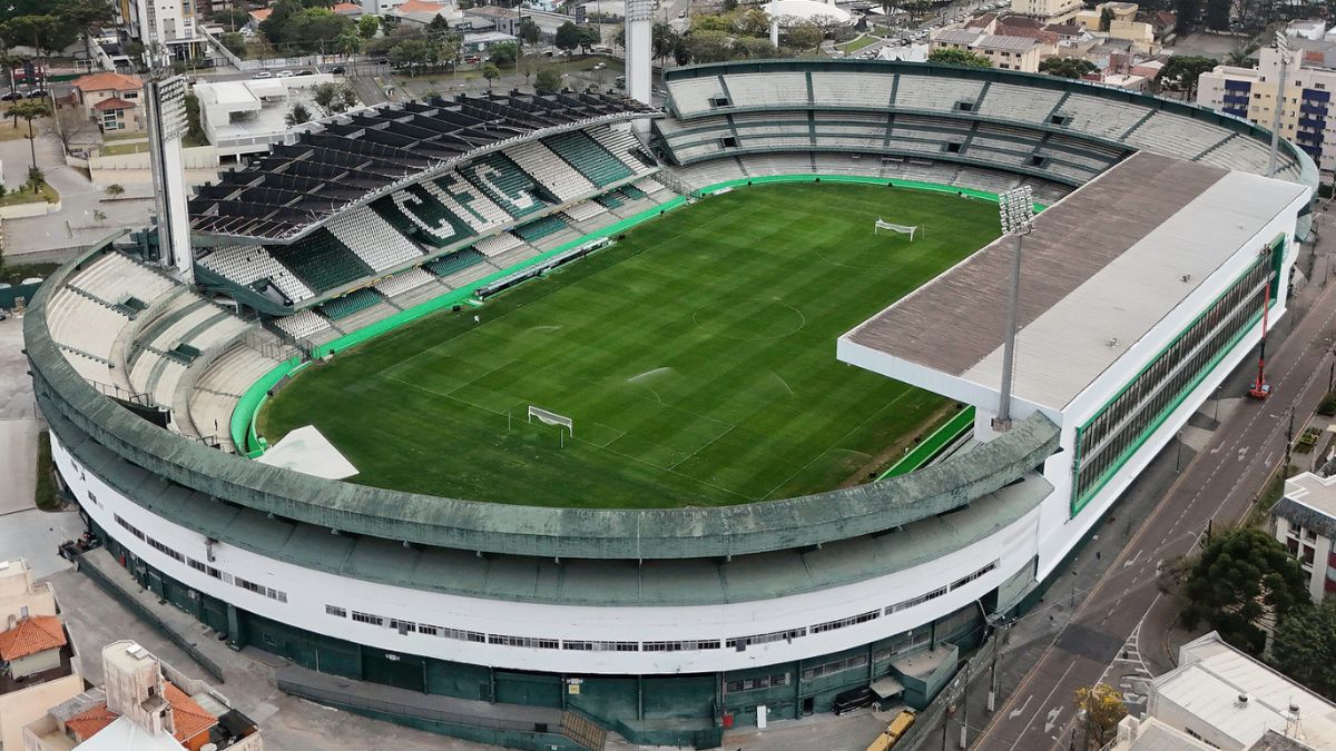 Couto Pereira Coritiba x CRB Capacidade ingressos