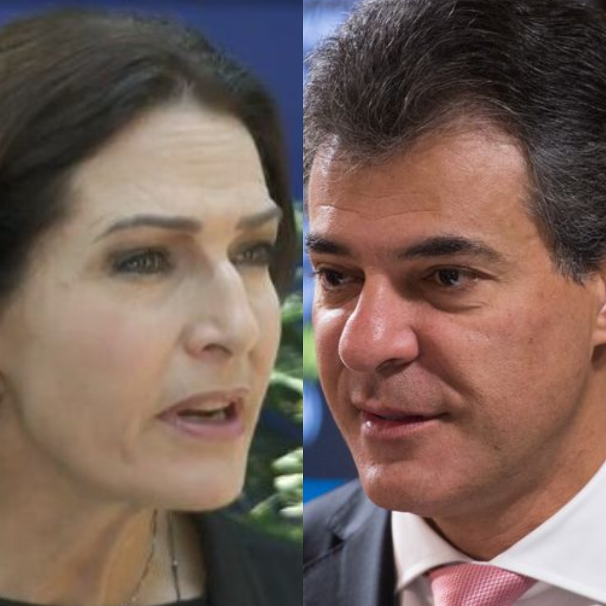 Cristina fez postagem criticando Beto Richa e deputado federal rebateu os ataques (Foto: Reprodução/ Redes Sociais / Marcelo Camargo/Agência Brasil)