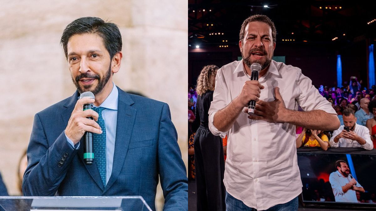 Ricardo Nunes e Guilherme Boulos