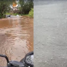 As chuvas ocorreram nesta terça (29)