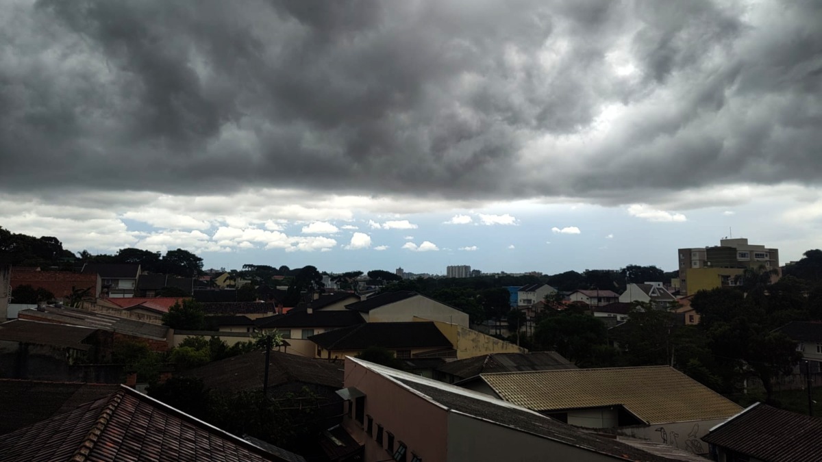 Simepar alerta para chuva no Paraná nesta quarta (23) 