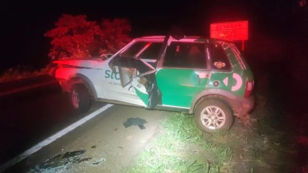 A mulher foi declarada morta no local