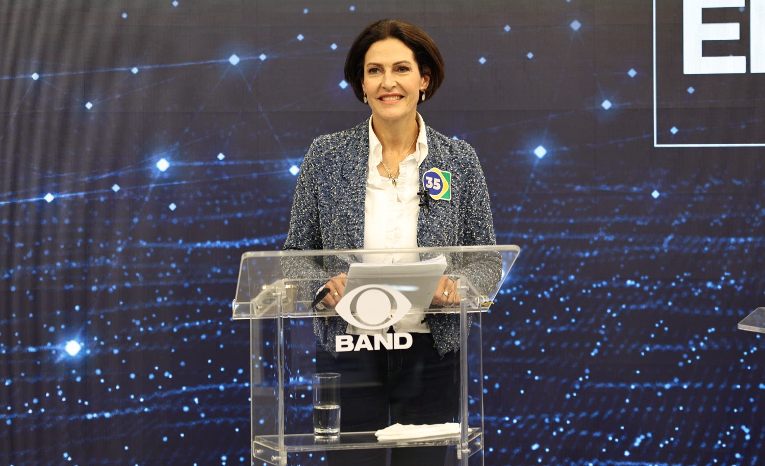 cristina no debate da band