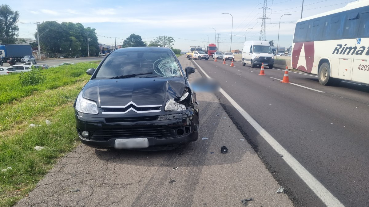 Pedestre morre atropelado no Contorno Sul