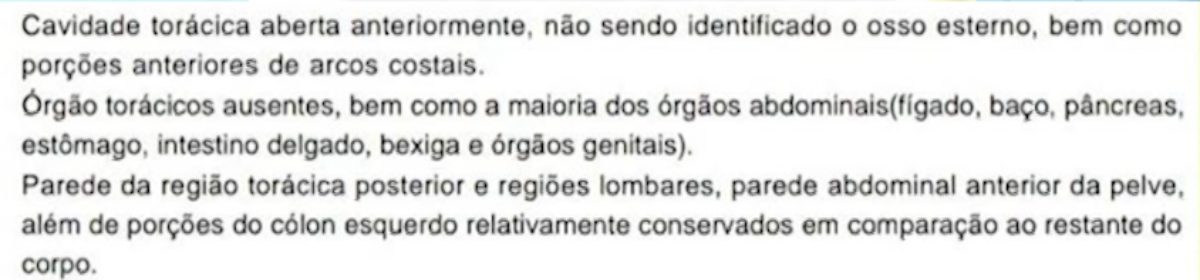 Mulher encontrada morta na CIC estava sem órgãos; filho segue preso 