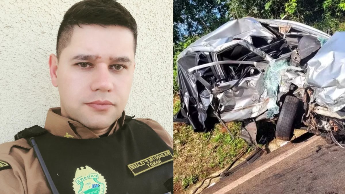 Policial morre em acidente na BR-277, em Cantagalo