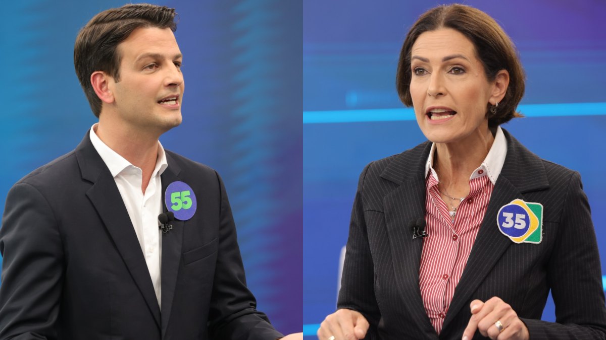 Eduardo Pimentel e Cristina Gramel disputam à Prefeitura de Curitiba