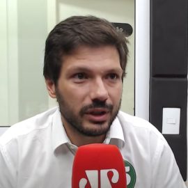 Tiago Amaral (PSD) participa de sabatina na rádio Jovem Pan News em Londrina