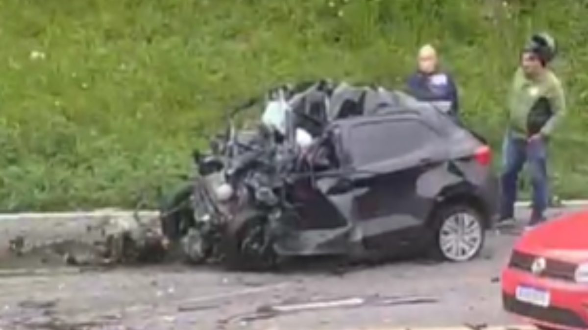 Acidente com morte entre carro e caminhão deixa fila de 4 km no Contorno Norte
