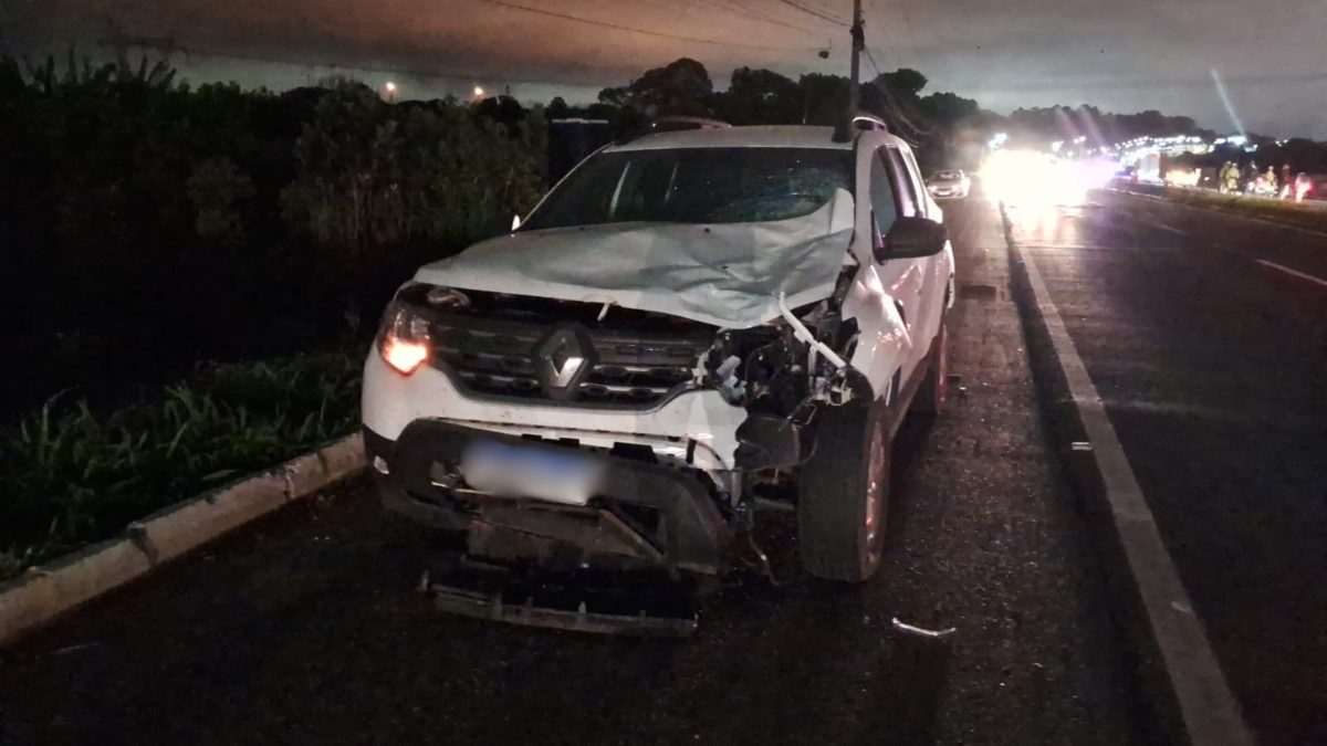 Homem morre atropelado por carro e caminhão na Rodovia do Xisto