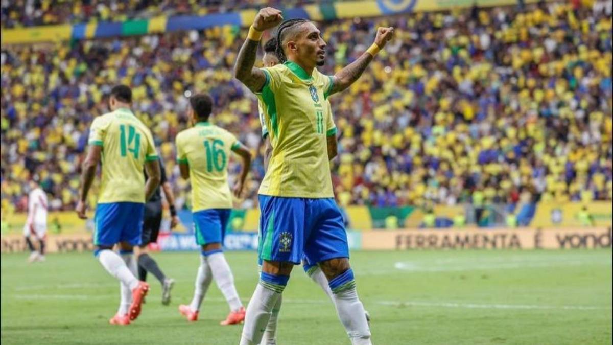 Brasil x Venezuela: jogo acaba com empate, gol de falta e expulsão