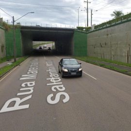 Acidente no Contorno Leste aconteceu na manhã desta segunda-feira (18)