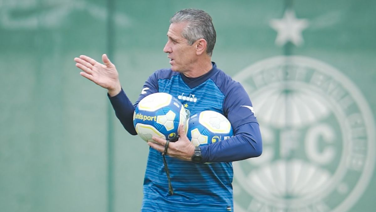 Técnico Jorginho Mirassol x Coritiba Escalação