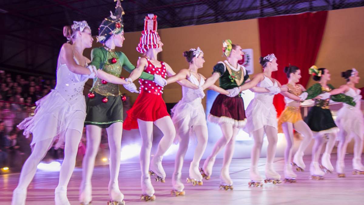 Show de patinação será realizado em três dias nesta semana 